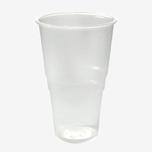 Plastic Pint Glass Clear (Pack of 50) WX10428 WX10428