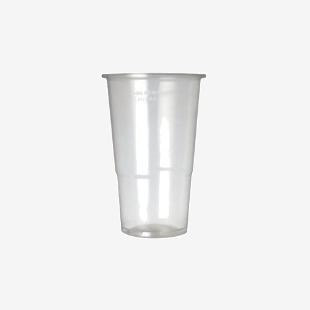 Plastic Half Pint Glass (Pack of 50) WX10429 WX10429