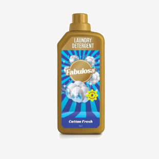 Fabulosa Laundry Detergent Cotton Fresh 1L Pack of 12 3317 FAB03317