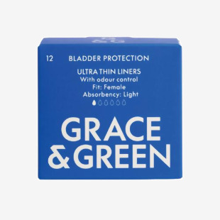 Grace and Green Bladder Liner Light Pack of 12 GG_BLAD_F_LIGH20 EHC26916