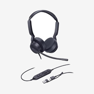 Yealink UH42 USB Wired Dual Teams Headset USB-CA 1308195 YEA32306