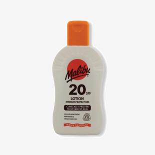 Malibu SPF 20 Sun Lotion 200ml SUMAL082 MBU11139