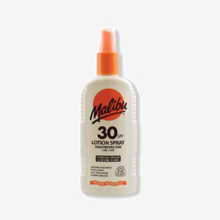 Malibu SPF 30 Sun Lotion Spray 200ml SUMAL140 MBU11233