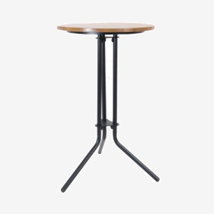 VOW Trine Wooden Top High Table 700x700x1110mm KF70150 KF70150
