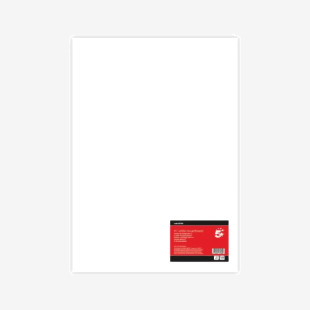 5 Star A1 White Mountboard 1400 Micron Pack of 10 FS687089 FS687089