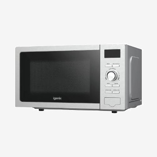 Igenix Digital Microwave 800W 20 Litre Stainless Steel IGMS02080SS PIK01474