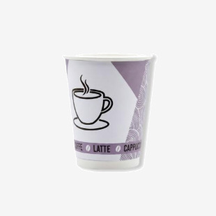MyCafe Hot Cups 25cl8oz ((Pack of 50)) MYC10427 MYC10427