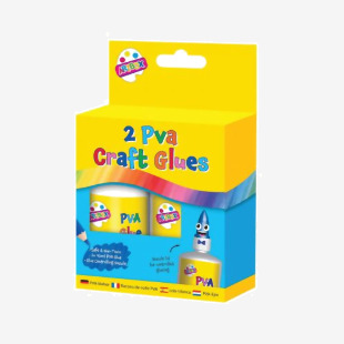Artbox PVA Glue Bottles 40ml White x2 Pack of 12 6005 TA16005