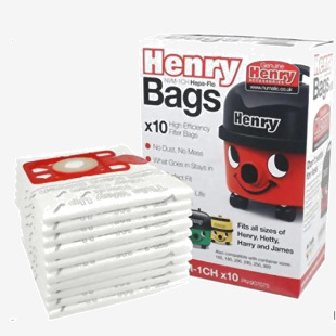 Numatic Vacuum Cleaner Bags For Henry Vacuum Cleaners (Pack of 10) KNI1C NWT4995