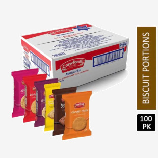 Crawfords Mini Packs Assorted Biscuits 100 Packs of 3 Biscuits 2025 Offer Price! NWT148