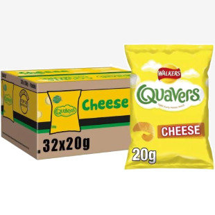 Walkers Quavers 20g (Pack of 32) NWT302
