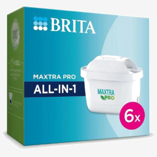 BRITA MAXTRA PRO All In One Water Filter Cartridge, Pack of 6 NWT2651