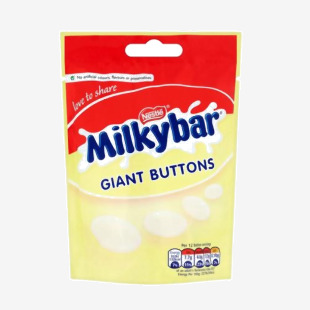 Milkybar Giant Chocolate Buttons Pouch 94g - PACK (11) NWT1286P