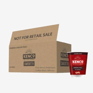 Kenco Americano Black 12oz On The Go (8 Cups) NWT419