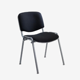 Club Meeting Room Chair - Black