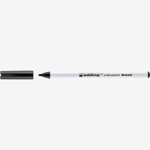 Edding Colour Pen Broad Black Pk12