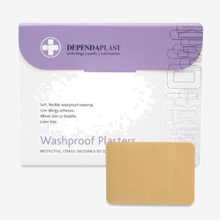 Washproof Plasters 7.5x5cm 50