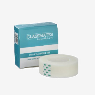 Classmates Invisable Tape 19mm X 33m