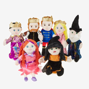 Fairytale Puppets 7pk