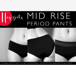 This photograph features a set of school stationery items, including personal hygiene products and everyday period pants in size medium. The items are laid out neatly on a white background, each with its own unique design and branding. They appear to be high quality and in pristine condition.