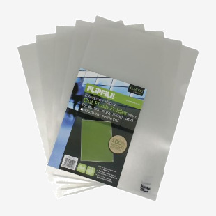 Recycled Cut Flush Clear Pk 25