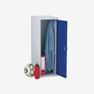 Low Single Door Locker Blue