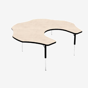 Tuftop Teacher Flower Table - Maple