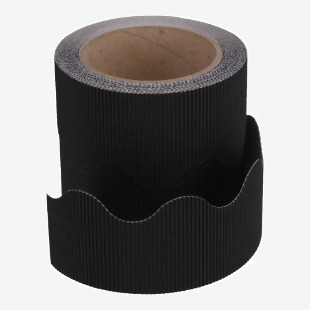 CM Corrugated Border Roll - Black