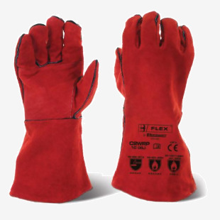 Beeswift Red Welders Gauntlet 14 R / P  (Box of 10) C2WRPN