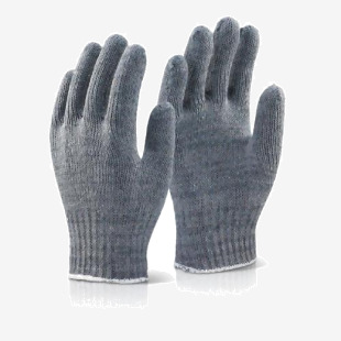Mixed Fibre Gloves Grey MFGNGY