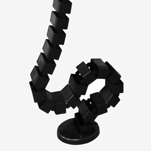 Impulse Cable Spine Black For Height Adjustable Desk IP000144