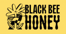 Black bee honey Logo